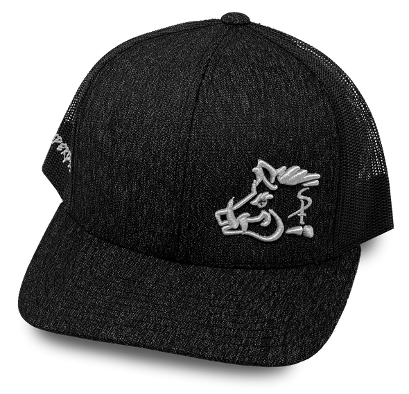 Oil Filed Hats Heather Men´s Black Sniper Pig Cap