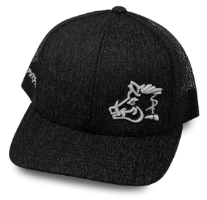 Oil Filed Hats Heather Men´s Black Sniper Pig Cap