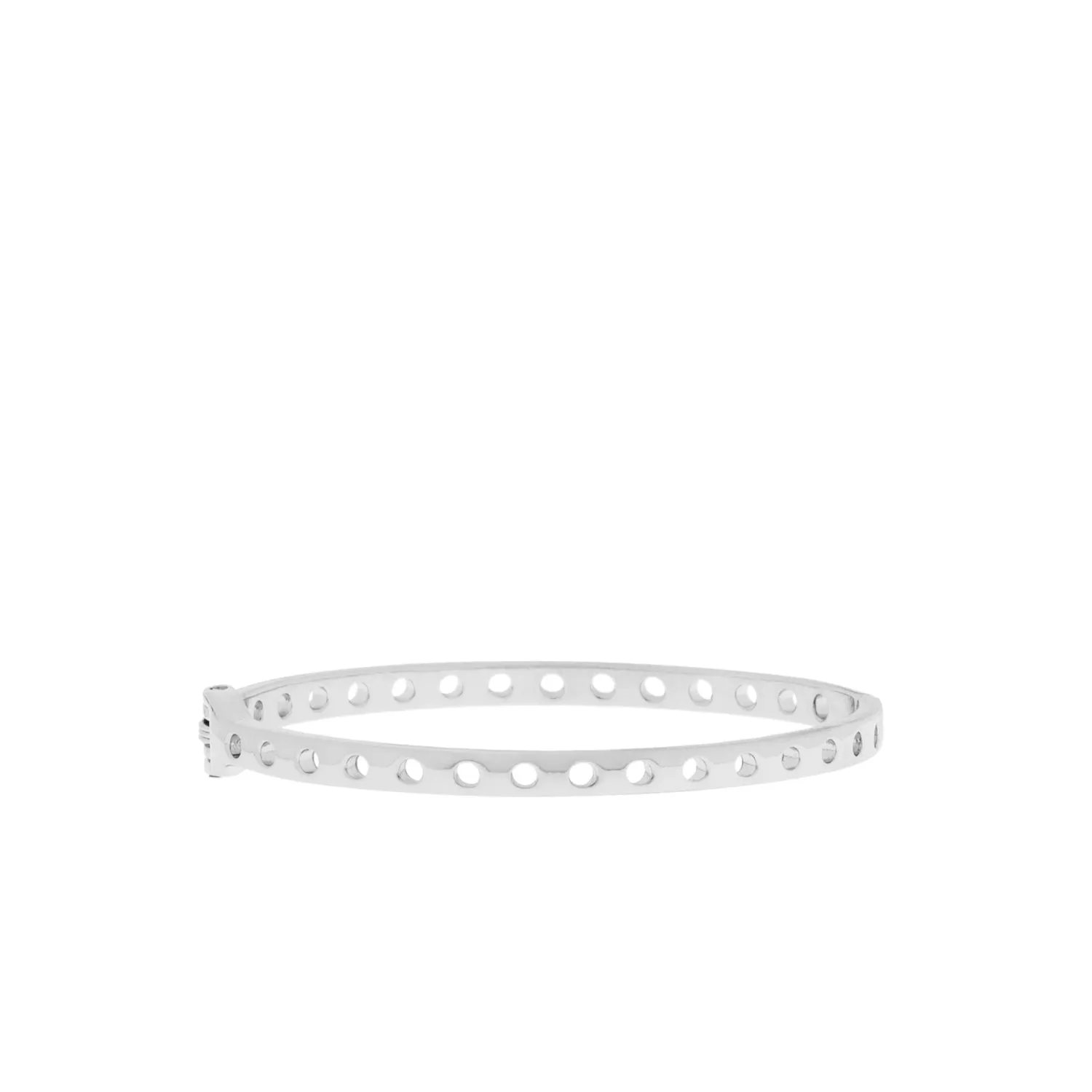 open dot hinge bangle