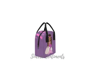 Purple Mermaid Lunch Bag