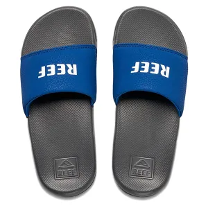 Reef Kid's One Slide Flip Flop - Grey/Blue