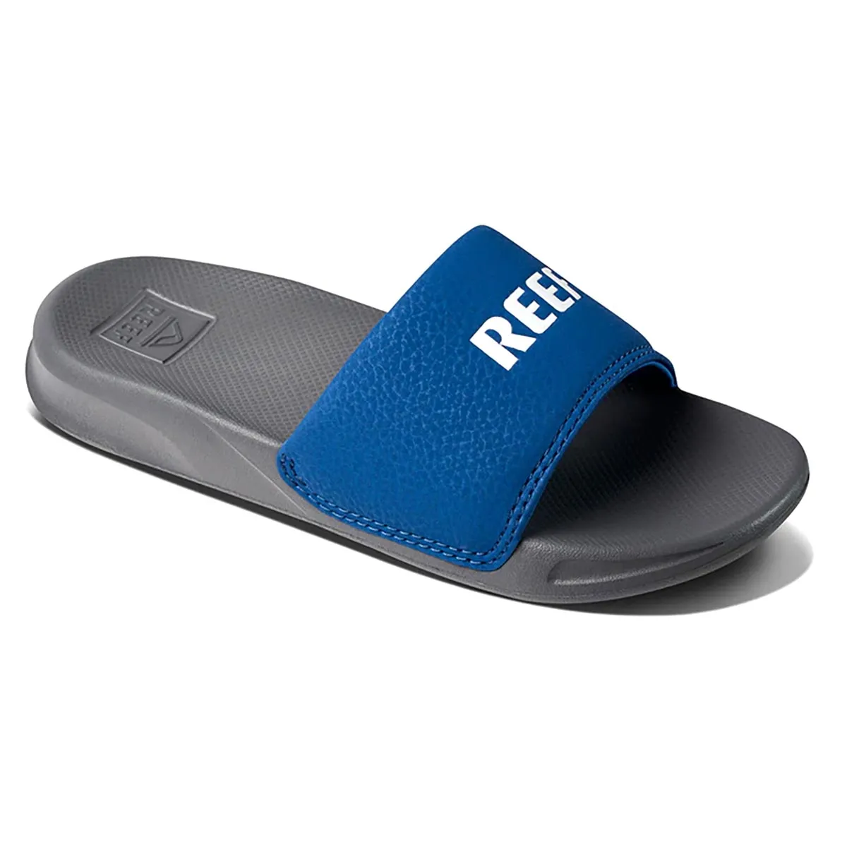 Reef Kid's One Slide Flip Flop - Grey/Blue