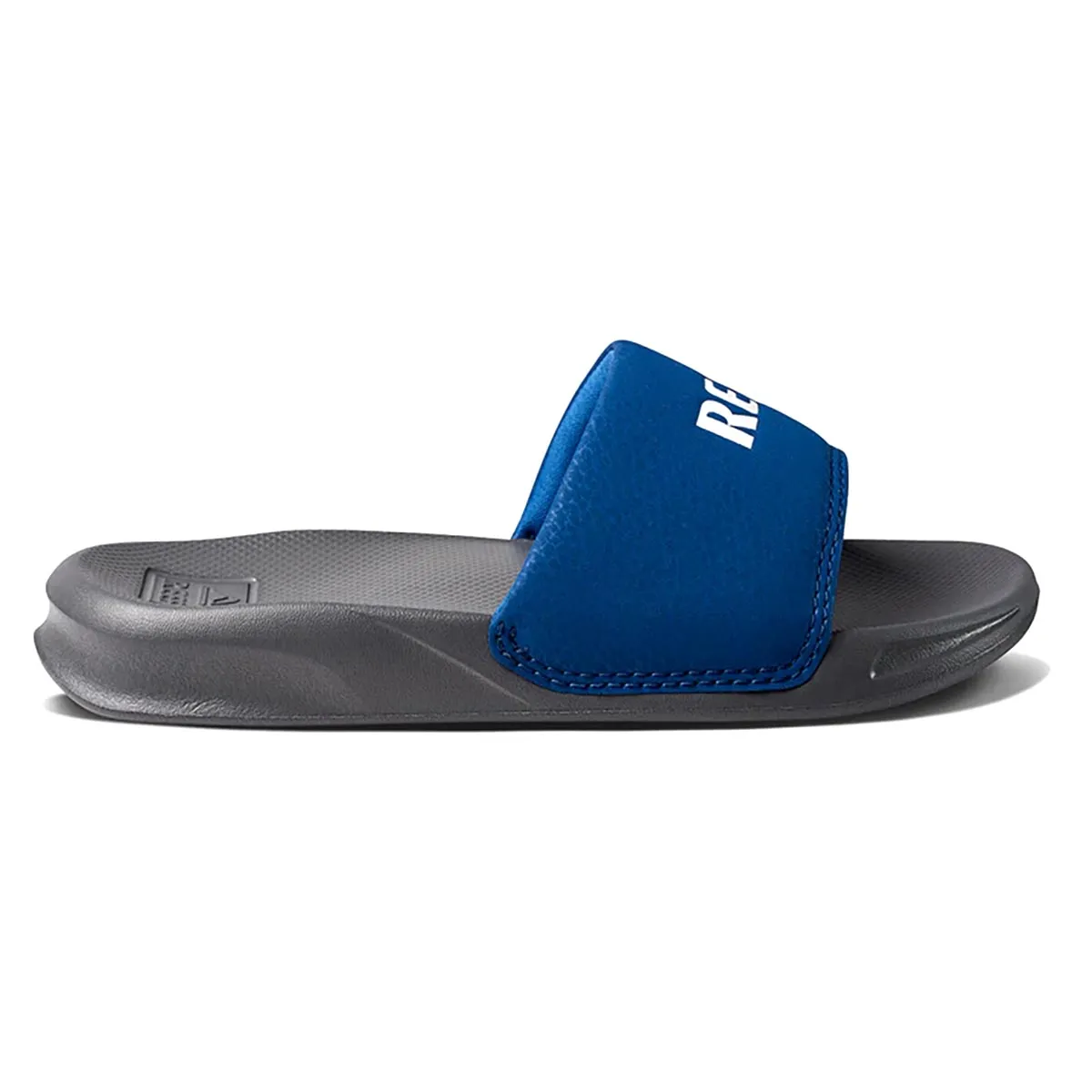 Reef Kid's One Slide Flip Flop - Grey/Blue