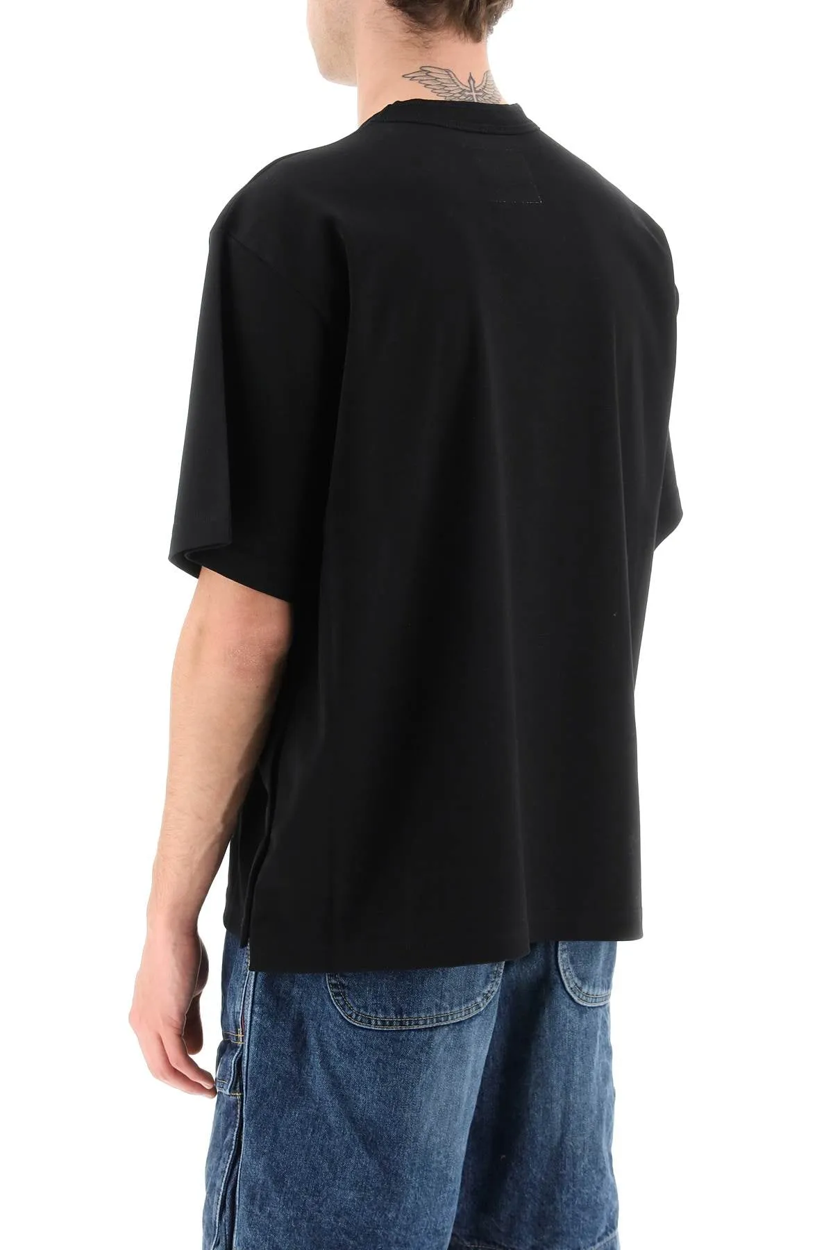 Sacai oversized t-shirt with chest pocket