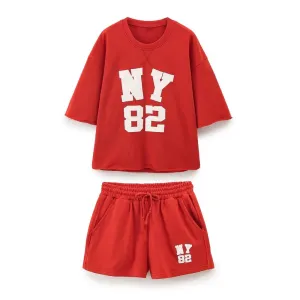 Summer Women Clothing Flannel Sweater Casual Shorts Sets