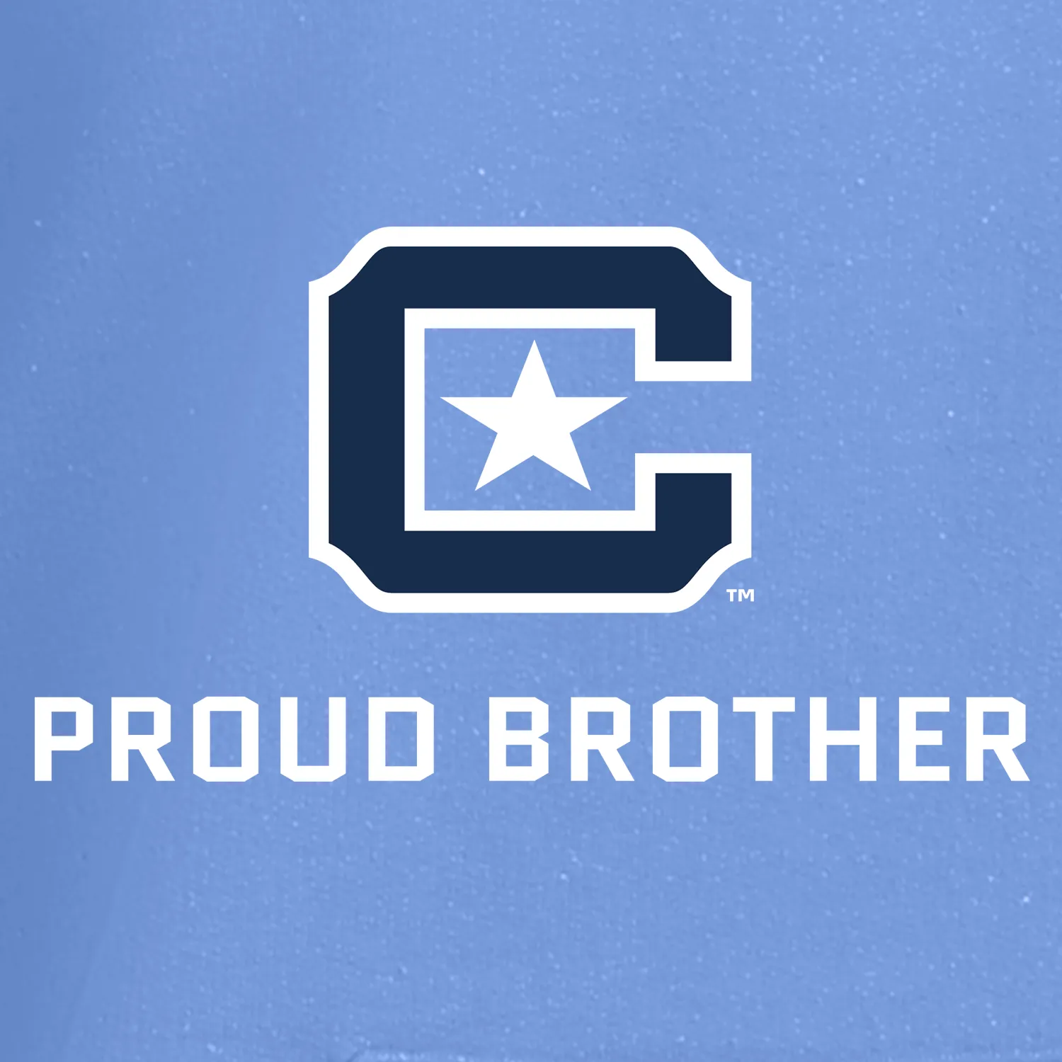 The Citadel Block C Star logo, Proud Brother,  Heavy Blend™ Hooded Sweatshirt