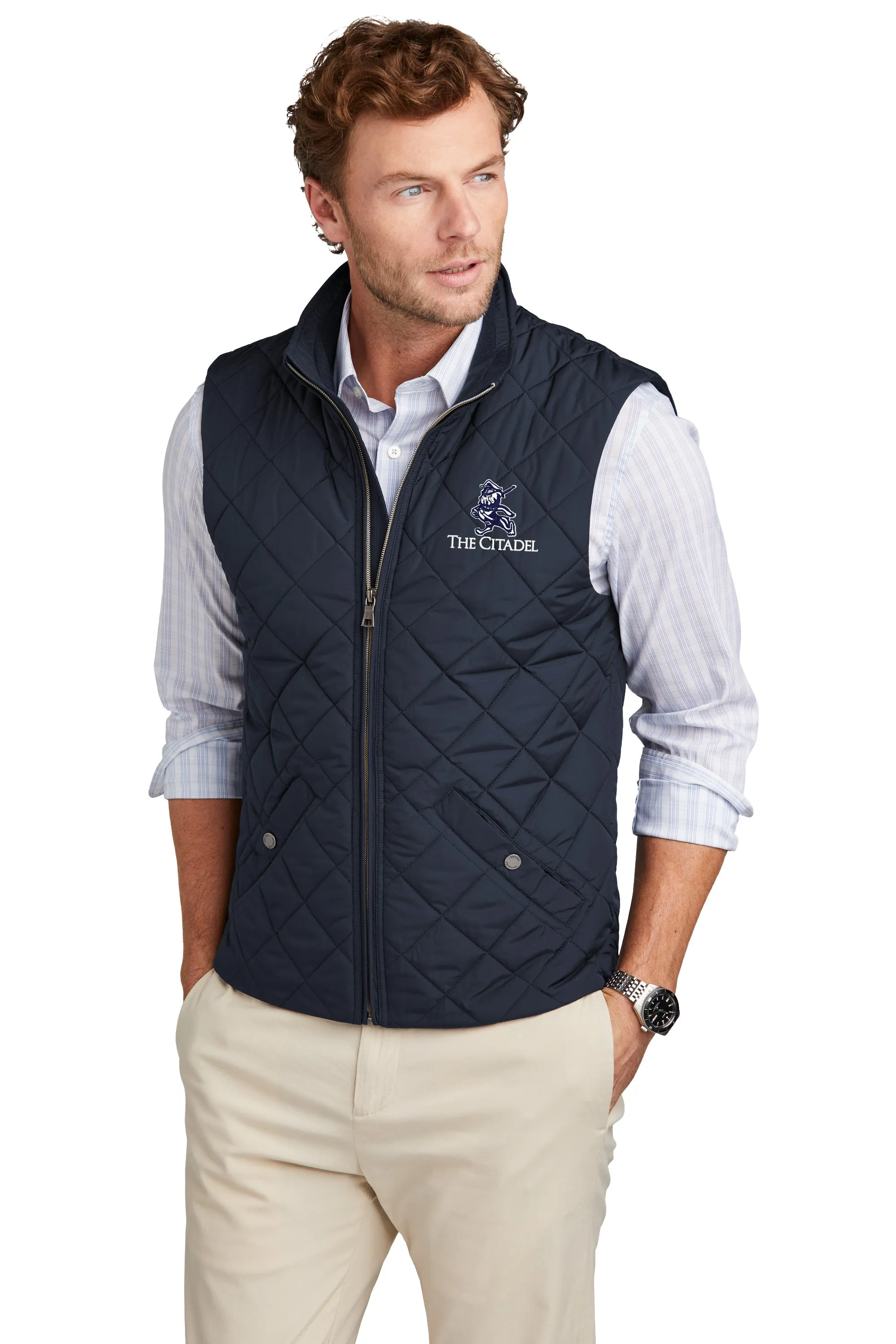 The Citadel, Marching Bulldog, Brooks Brothers® Quilted Vest