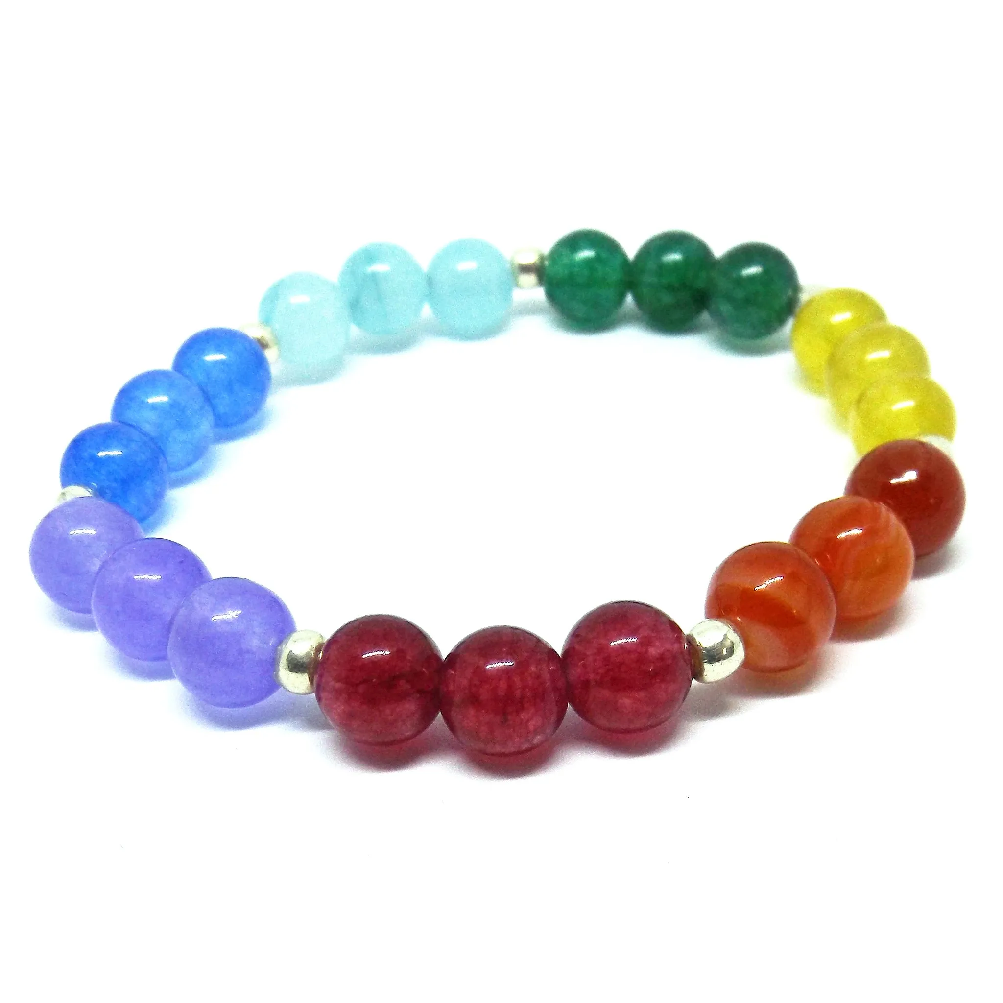 The Seven Chakra Gemstone Healing Bracelet for Balancing Your Chakra