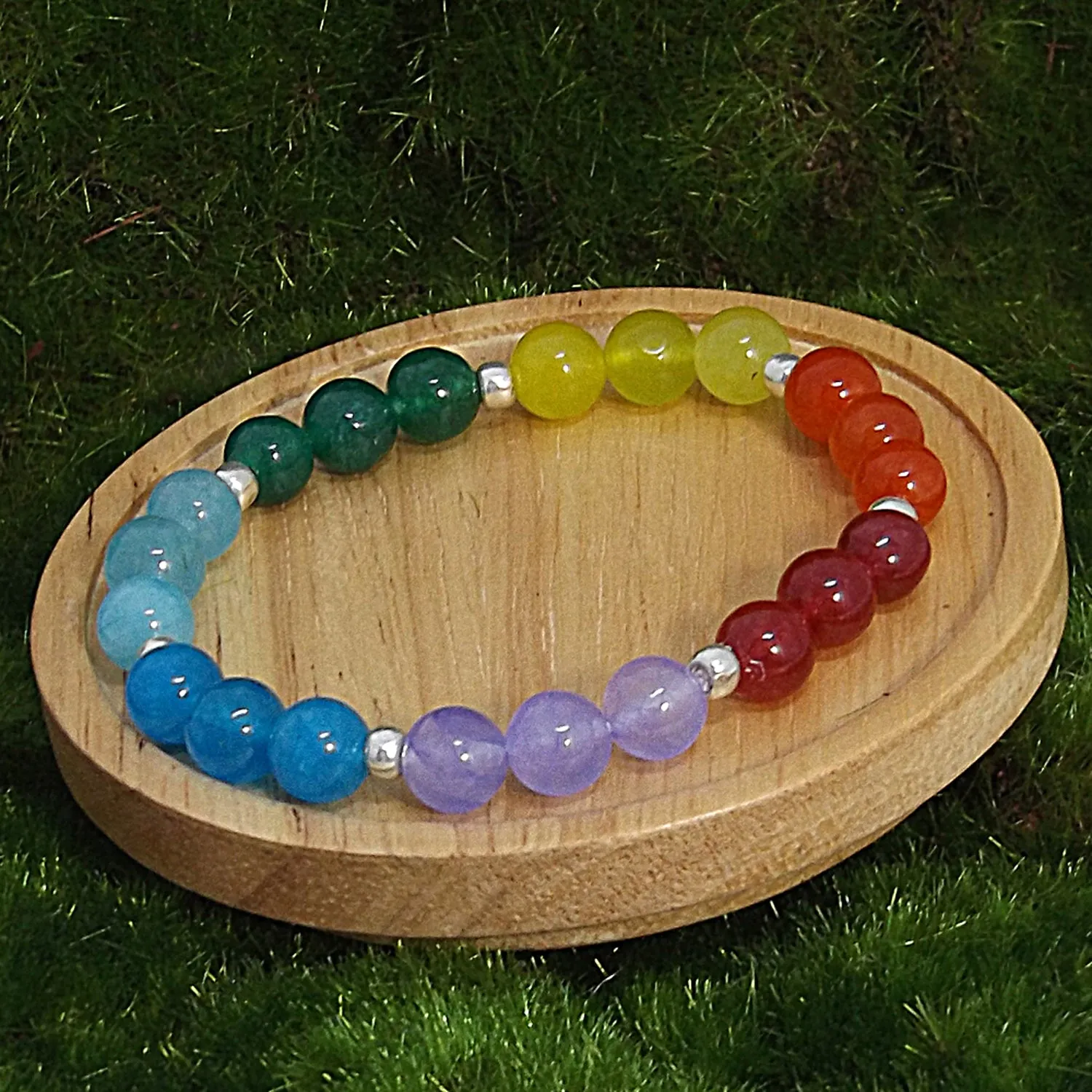 The Seven Chakra Gemstone Healing Bracelet for Balancing Your Chakra