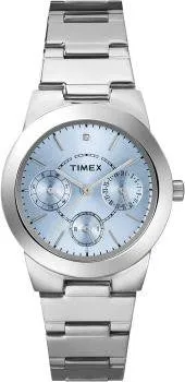 Timex Womens Silvertone Dress Watch