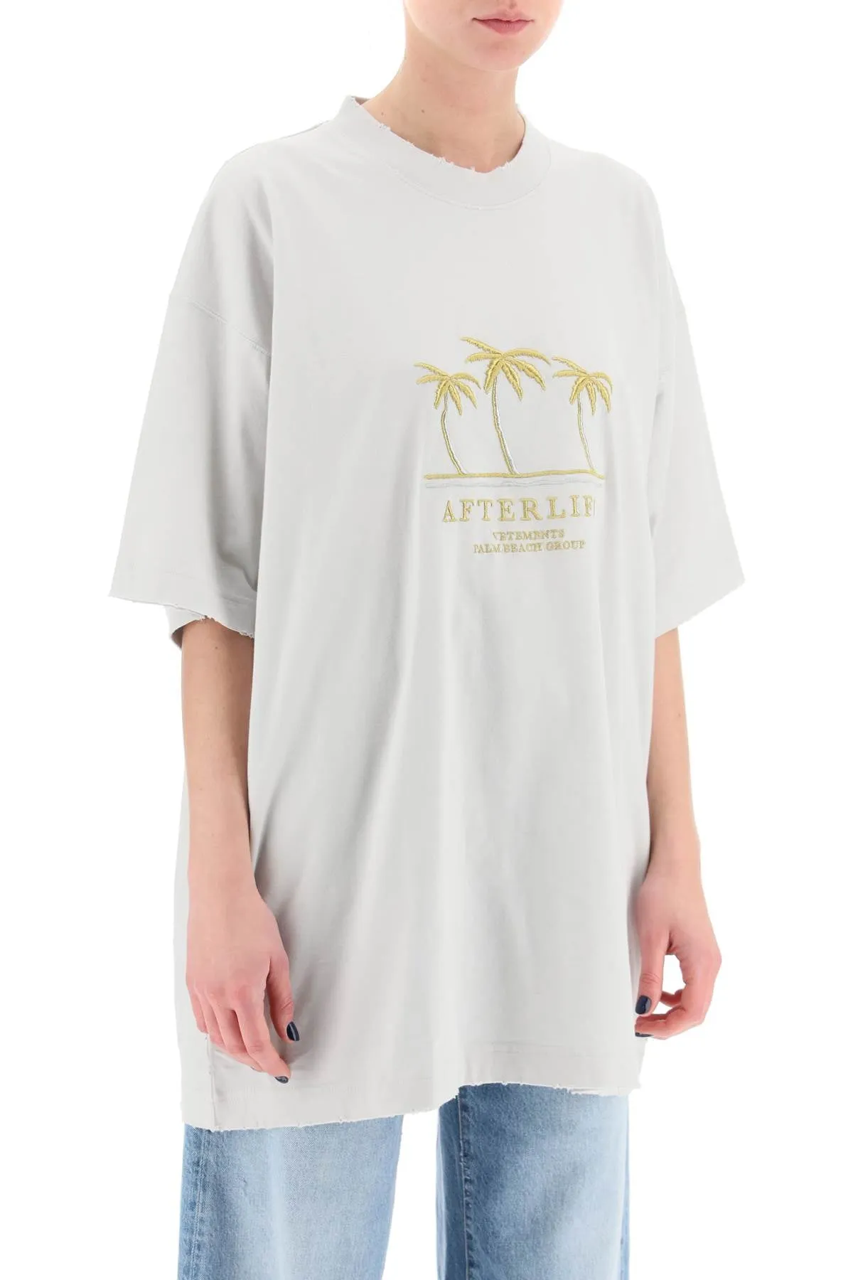 Vetements 'afterlife' oversized t-shirt