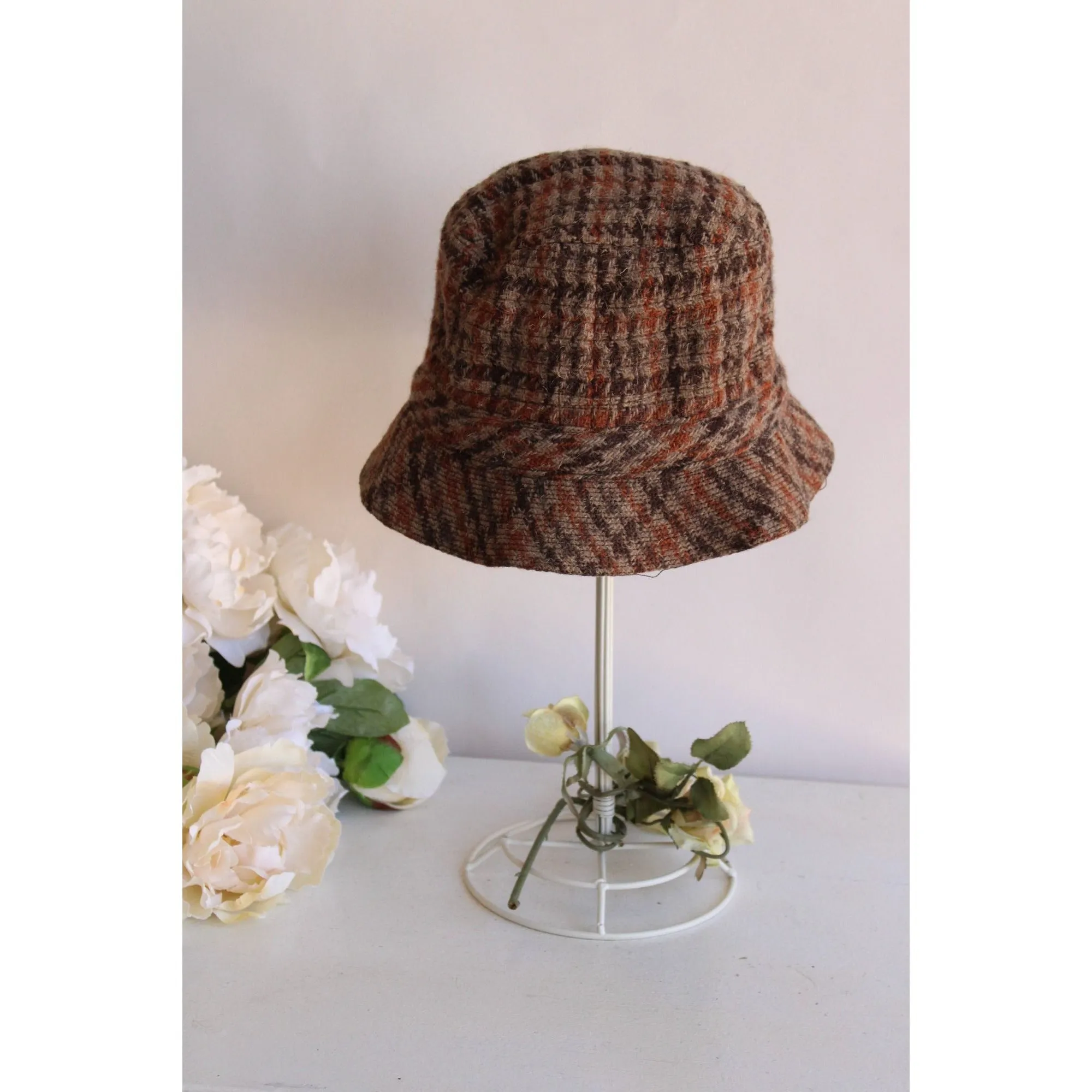 Vintage 1960s Fishermans Hat by Millars Clifden Connemara Ireland