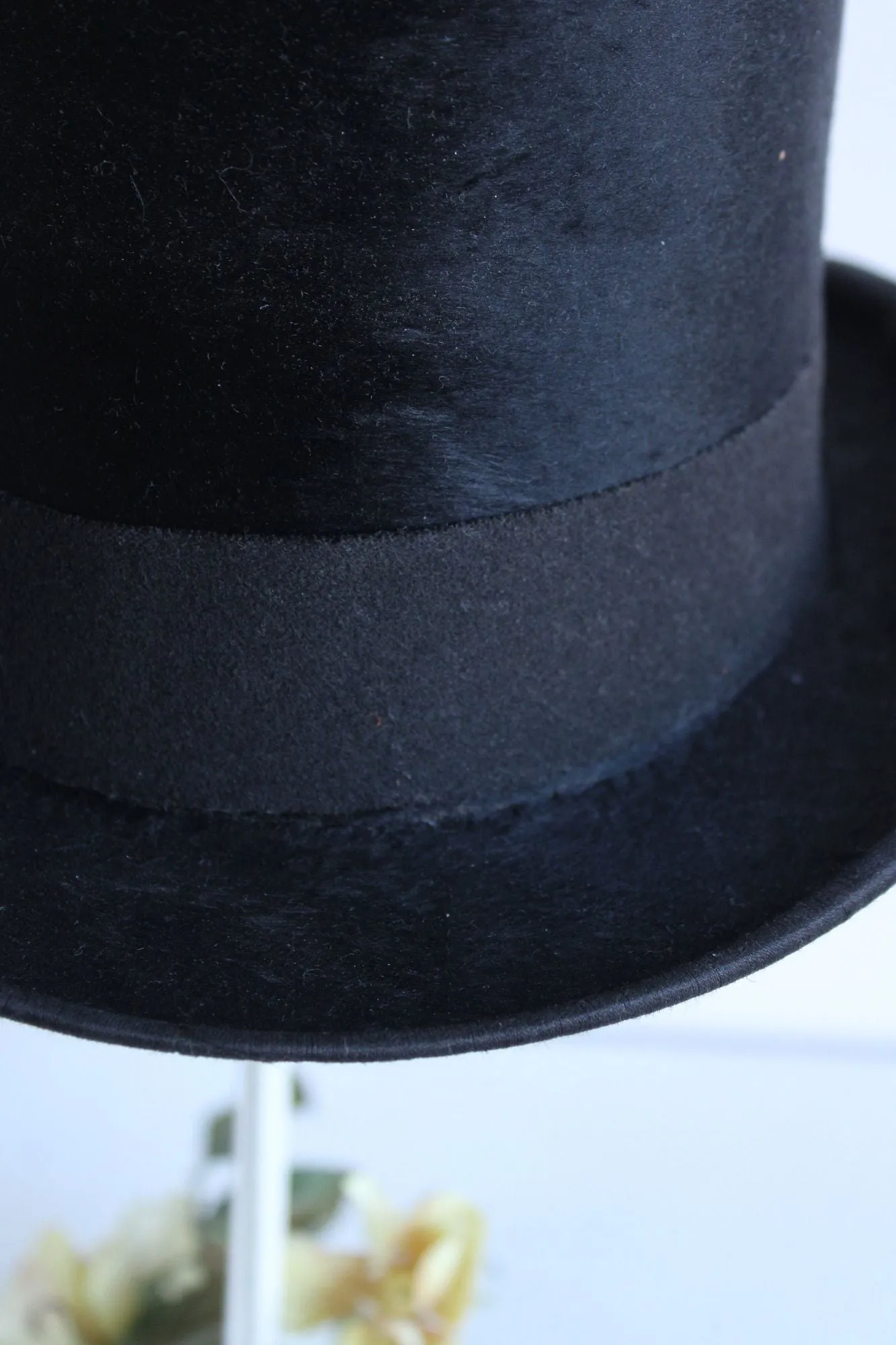 Vintage Antique 1800s Top Hat