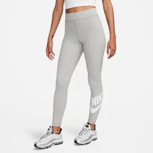 W HIGH WAISTED GRAPHIC LEGGINGS "GREY HEATHER"