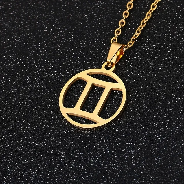 Zodiac Sign Pendant - Gemini